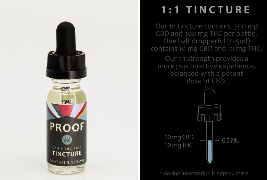 Proof 1:1 Tincture