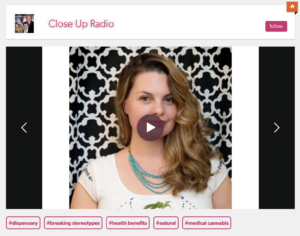 Kimberly Cargile Featured on Close Up Radio: Breaking Stereotypes Around Cannabis